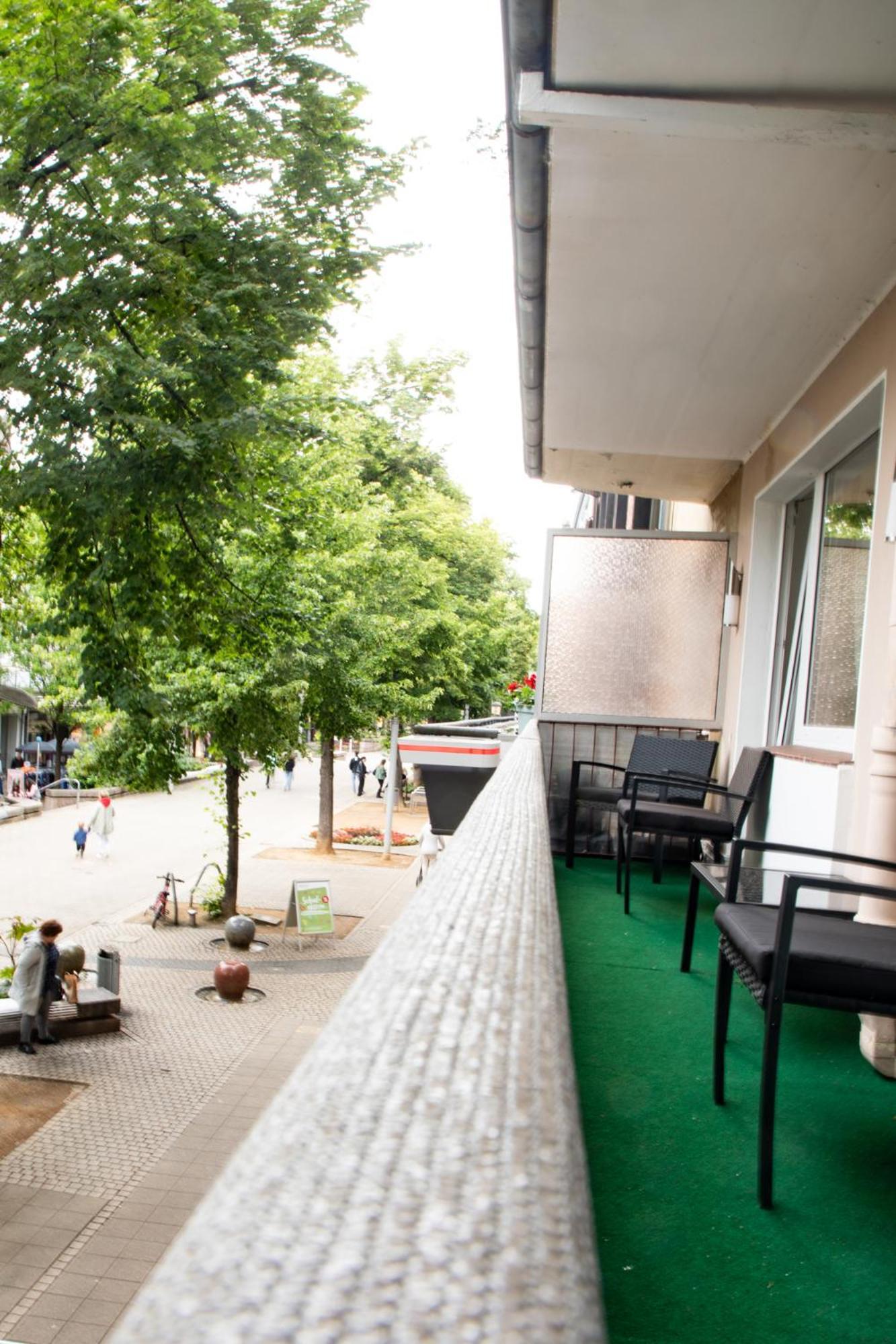 Me Living Bad Pyrmont Innenstadt 10 Meter Balkon Ngoại thất bức ảnh